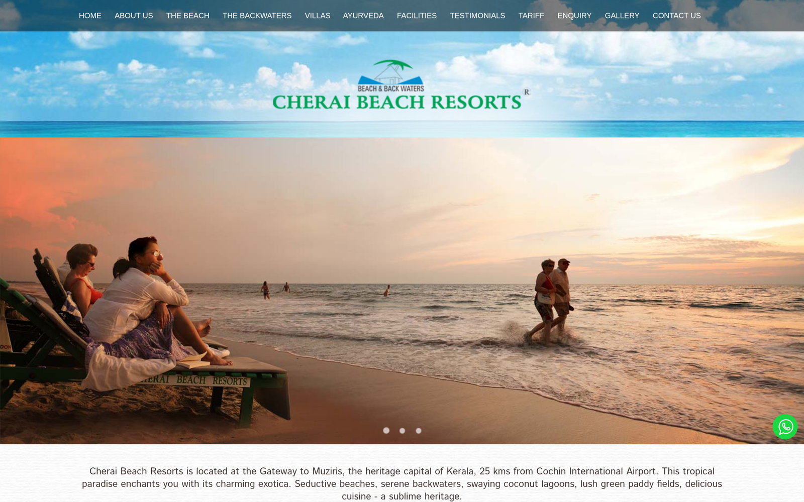 CHERAI BEACH RESORTS|Luxury Resorts Kochi|Hotels in Ernakulam