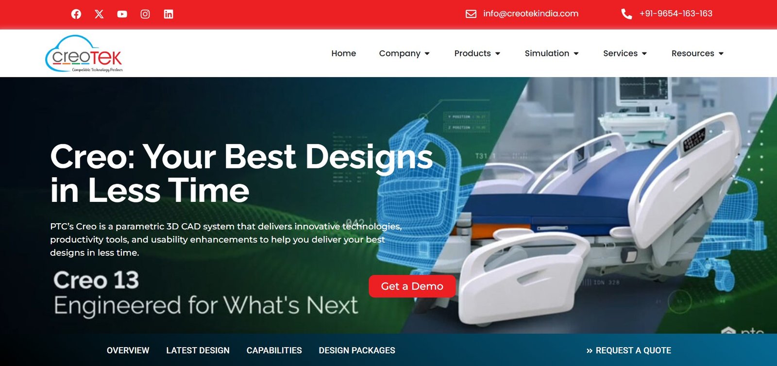 PTC Creo Solutions | 3D CAD Modeling Software by CreoTek