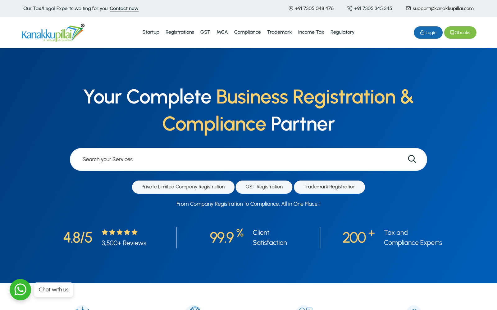 Kanakkupillai - Company Registration, GST, Trademark, Compliance & Tax Ad...