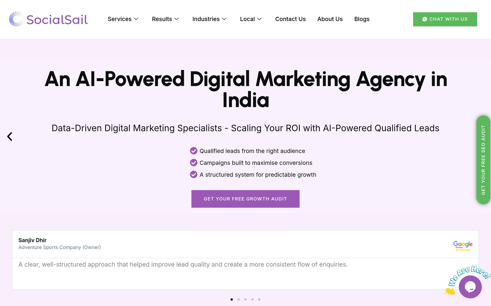 Digital Marketing Agency | SEO Services | Socialsail